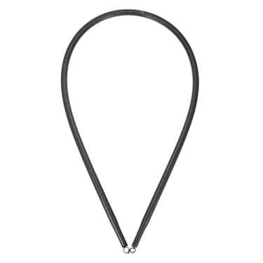 Imagem de HARFINGTON Dobrador de tubo de mola de PVC 17,1 mm OD 1500 mm de comprimento tipo C mola de dobra de tubo para dispositivos de dobra de tubos em energia hidráulica doméstica, preto