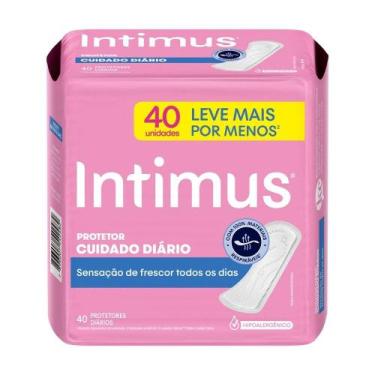 Imagem de Absorvente Intimus Protetor Diário sem Perfume sem Abas - Leve 40 Pagu