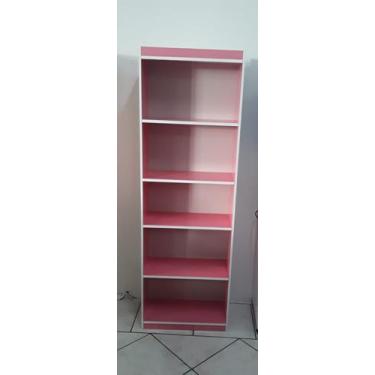 Imagem de Armário Multiuso Estante  Com 4 Prateleiras S/ Portas - Splendoremovei