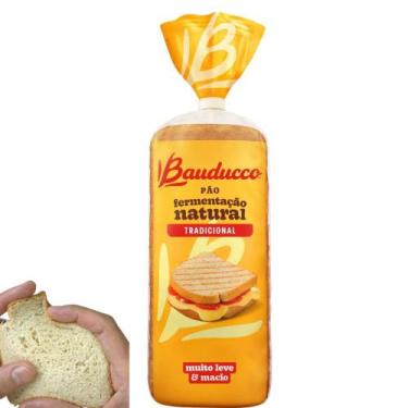 Imagem de Pão de Forma Bauducco Tradicional 390 g  Textura leve, sabor reconheci