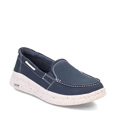 Imagem de Skechers Tênis feminino BOBS Arch Fit Skipper - Playful Brisk Slip-On, Azul marino, 41
