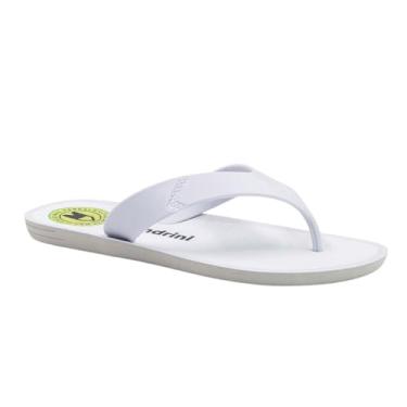 Imagem de Chinelo Wave Sandrini Masculino Confortável Antiderrapante (Branco, BR, Adulto, Numérico, 39)