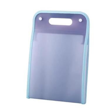 Imagem de Pasta Sanfonada 12 Divisorias A4 Papelaria Material Escolar(AZUL)