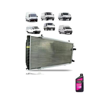 Imagem de Kit Radiador Ducato/Boxer/Jumper 2.5 + Aditivo Radiador Concentrado