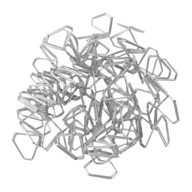 Imagem de GLOGLOW 50 Peças Suportes de Número de Mesa Clipes de Cartão de Lugar, Material de Ferro Clipes de Exibição de Fotos Em Forma de para Decoração de Festa de Aniversário de Casamento Elegante (Prata)