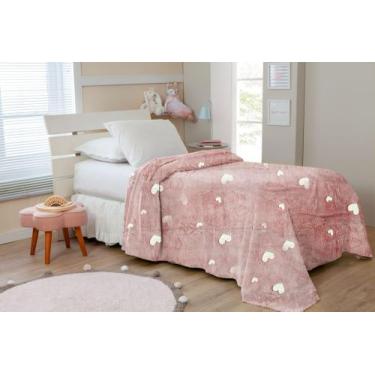 Imagem de Mantinha Cobertor Infantil Solteiro Brilha No Escuro Fluorescente Toqu