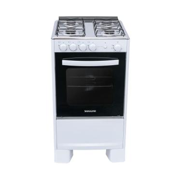 Imagem de Fogão Suggar Cook Start Mesa Inox 4 Bocas Fgics420br Branco Bivolt