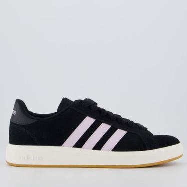 Imagem de Tenis Adidas Grand Court Base Alpha Feminino Preto, 36