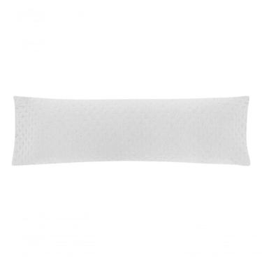 Imagem de Porta Travesseiro Body Pillow Ultrawave Frisson Branco
