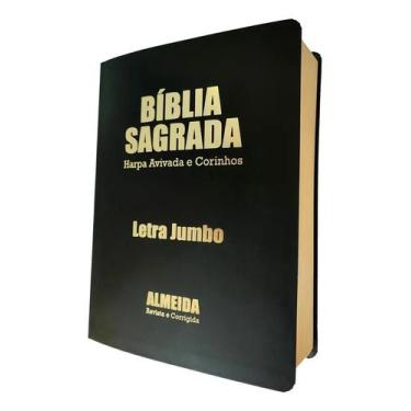 Imagem de Biblia Jumbo Letra Extra Gigante Com Harpa Corrigida - Congratulations