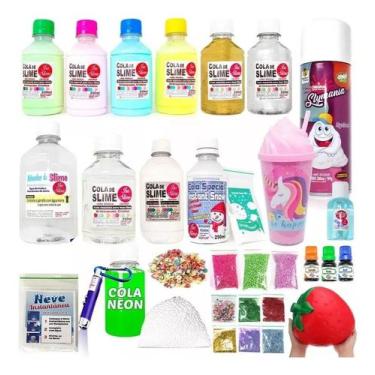 Imagem de Kit P/fazer Slime Premium Isa Slime Original
