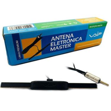 Imagem de Antena Interna Eletronica Amplificada Am Fm Carro Universal - DISTRIBU