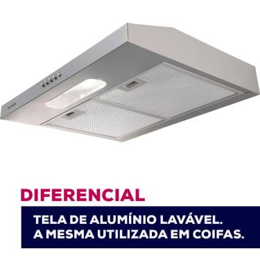 Imagem de Depurador Slim Suggar DPS161PR / DPS162PR 60cm 3 Velocidades Prata