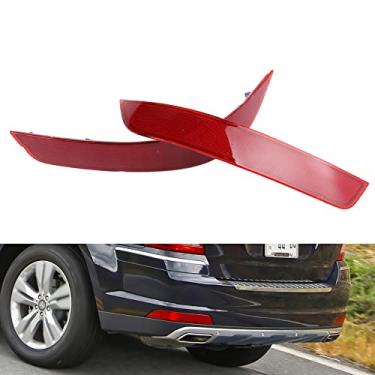 Imagem de JESYMBX Lâmpada de parada refletora de pára-choques traseiro Lâmpada decorativa vermelha para Mercedes Benz GL350 GL450 GL550 2010 lado esquerdo e direito (motorista e passageiro) 1648200974 1648201074