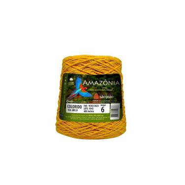 Imagem de Barbante Amazonia 400g Fio 6 Crochê Tricô