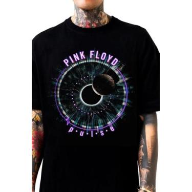 Imagem de Camiseta Pink Floyd Pulse Blusa Adulto Oficial Licenciado Unissex Band