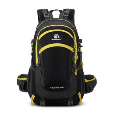 Imagem de Daconovo Mochila de caminhada 40L à prova d'água para viagem ao ar livre mochila de acampamento para mulheres e homens
