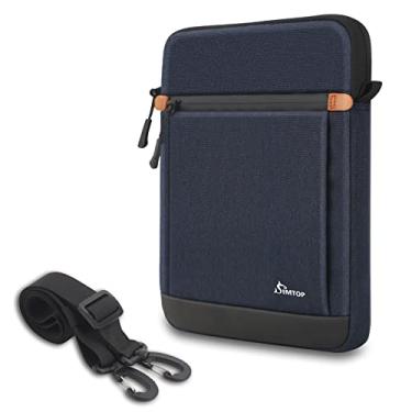Imagem de SIMTOP Capa para tablet de 11 polegadas novo iPad Pro, bolsa para iPad de 11 polegadas novo iPad Air 4, iPad de 10,2 polegadas, bolsa de ombro para tablet com bolsa para iPad Surface