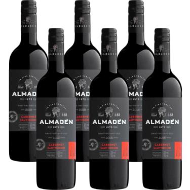 Imagem de Cx 6 Vinho Tinto Seco Cavernet Sauvignon Almadén 750 ml