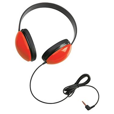 Imagem de Califone 2800-Rd Fones De Ouvido Estéreo Para Ouvir Primeiro Com Miniplugue De 3,5 mm, Juventude Vermelho