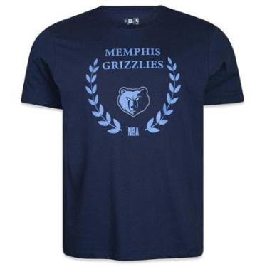Imagem de Camiseta New Era Memphis Grizzlies NBA Golf Culture Marinho-Masculino