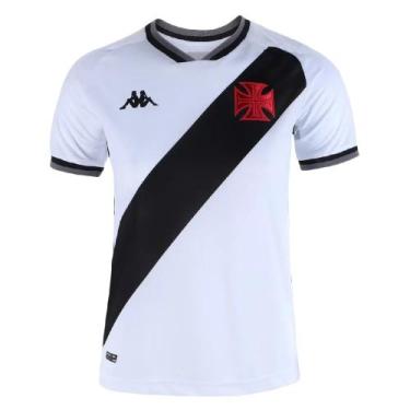 Imagem de Camiseta Kappa Vasco Ii 2021 S/N Masculina - Branca