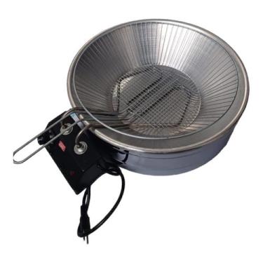 Imagem de Fritadeira Elétrica Tacho 10 Litros Alumínio Profissional - Magfryer I
