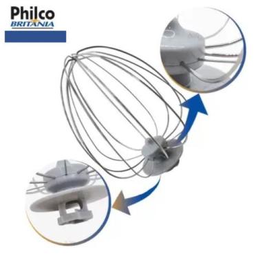 Imagem de Batedor Aço Neve Philco/Britania Batedeira Planetaria Ph500 Original -