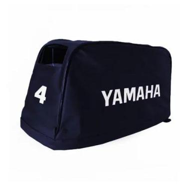 Imagem de Capa P/ Capô De Motor De Popa Yamaha 4 Hp C/ Tanque Em Cima - SPTS