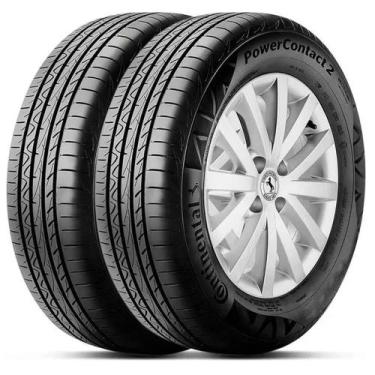 Imagem de Kit 2 Pneus Aro 16 Continental 195/50 R16 84H PowerContact 2