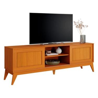 Imagem de Rack para TV até 65" 2 Portas EDN Móveis King, Cedro