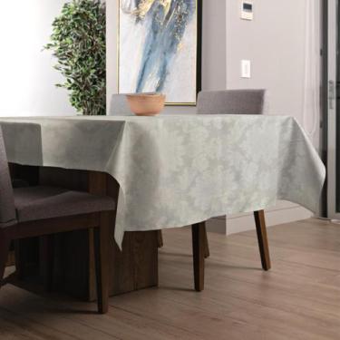 Imagem de Toalha de Mesa Jacquard Retangular 2,40m  - MUMUDECOR, 211 OFF WHITE