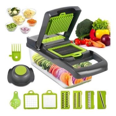 Imagem de Cortador 13 Em 1 De Legumes Multifuncional Ralador Fatiador Manual - Z