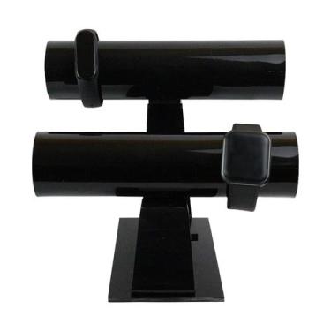 Imagem de Expositor de Porta Pulseira ou Relógio Duplo - Preto - AMZ - Lm Balcoe
