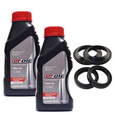 Imagem de Óleo Suspensão Gt Oil Fazer 250 2005-2011 + Retentores e Guarda Pó - G