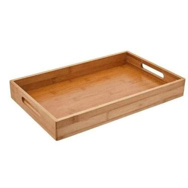 Imagem de Bandeja Retangular Ecokitchen Bambu 40 cm - Mimo Style