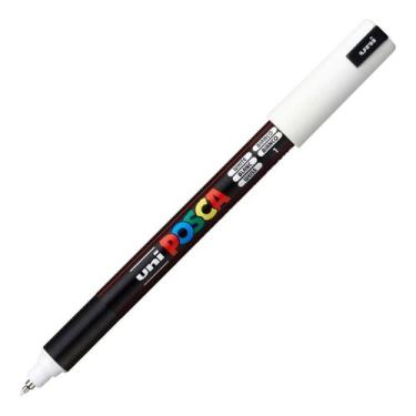 Imagem de PC-1MR  Posca Branca Extra Fina - UNI