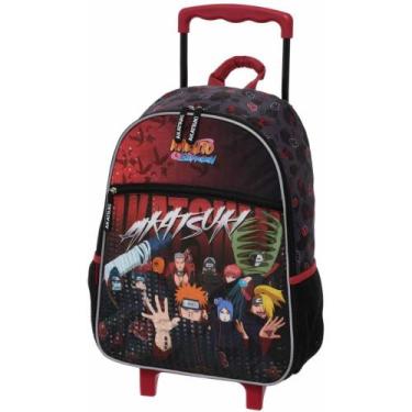 Imagem de Mochila Infantil com Rodinha Naruto Akatsuki Rising - Pacific