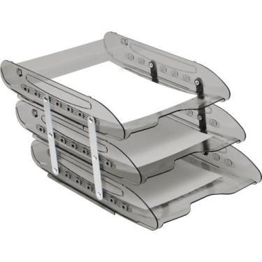 Imagem de Caixa de Correspondência Tripla Articulada Super X Fume - Acrimet