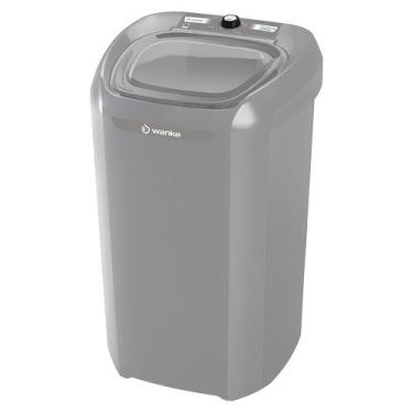 Imagem de Lavadora Semiautomática Wanke LWBE201T 20kg 220V, Prata, 220V