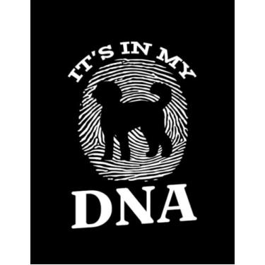 Imagem de Notebook: Labradoodle Labradoodle It`s In My DNA Fingerprint I Dog Labradoodle: Journal Notebook Gift For Someone Who Loves Writing| 100 Pages 8.5x11
