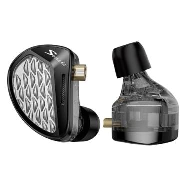 Imagem de Fones de ouvido Bawjog KZ Sonata 14 com armadura equilibrada, intra-auriculares para audiófilos, HiFi equilibrados (sem interruptores, preto)