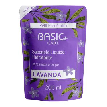 Imagem de Sabonete liquido basic + care lavanda stand up pouch 200ML