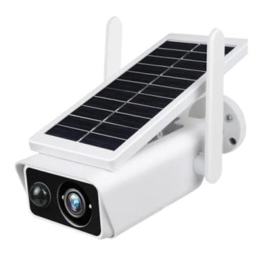 Imagem de Solar Wifi Câmera Externa Vigilância Resiste Sol Chuva - LEHMOX