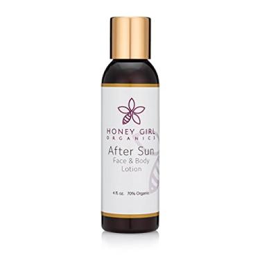 Imagem de Honey Girl Organics Loção Pós-Sol Rejuvenescedora Para Rosto E Corpo, 4,0 Onças Fluidas