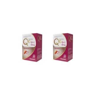 Imagem de Kit 02 Coenzima Q10 Gold Ubiquinona 100mg 60Cps - Maxinutri