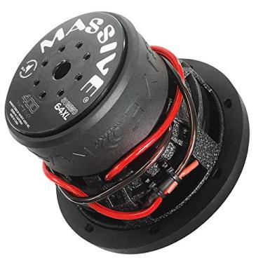Imagem de Som SUMMO64XL – áudio automotivo de 16,5 cm 300 watts Série SUMMO Subwoofer de competição, único de 4 Ohm, bobina de voz de 3,8 cm. Vendido individualmente