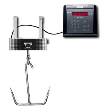 Imagem de Balança Para Açougue 300kgx100g Tendal Com Bateria