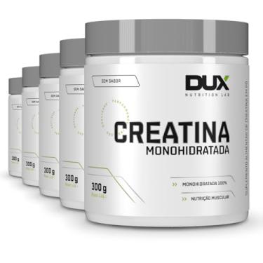 Imagem de Kit 5 Creatina Monohidratada Dux Sem Sabor 300g