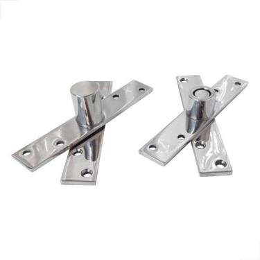 Imagem de Dobradiça Pivotante Para Portas Até 250Kg Inox C Rolamento - Fast Vidr